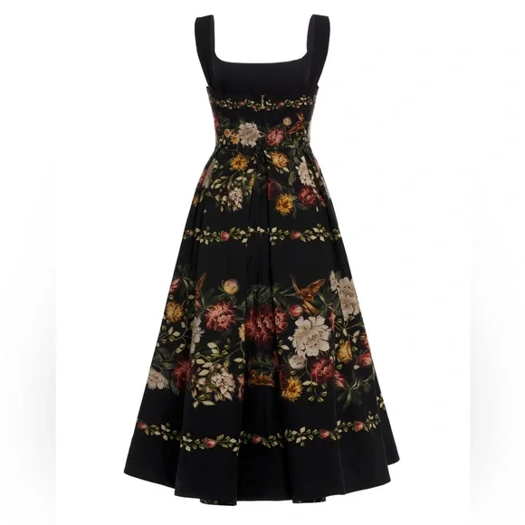 SOLD OUT AGUA BY AGUA BENDITA  NWOT ALCAPARRA PARAMO MIDI DRESS - Picture 9 of 10